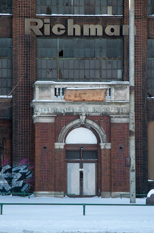 The Richman Brothers Building entrance 2014